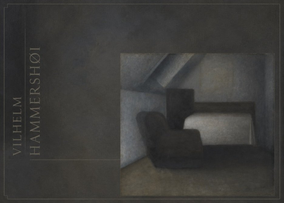 Vilhelm Hammershøi Interior, Strandgade 30 III No5 - Affiche