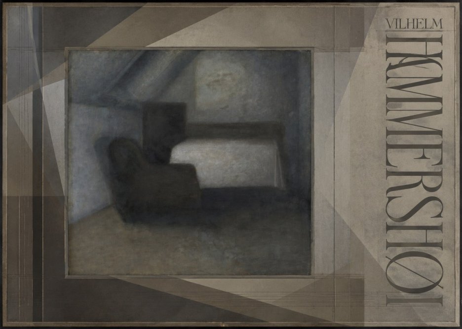 Vilhelm Hammershøi Interior, Strandgade 30 III No6 - Affiche