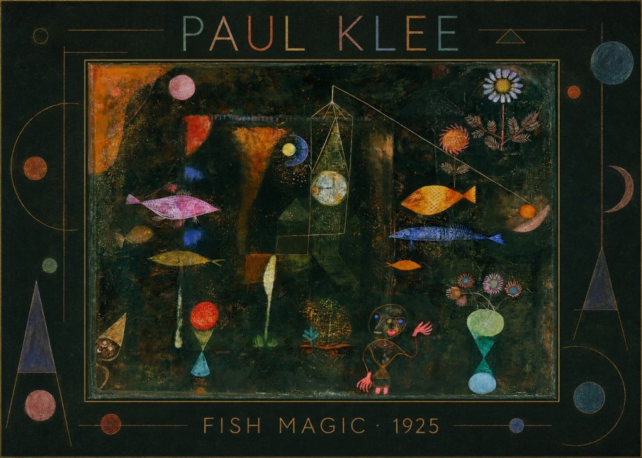 Paul Klee Fish Magic II No1 - Affiche