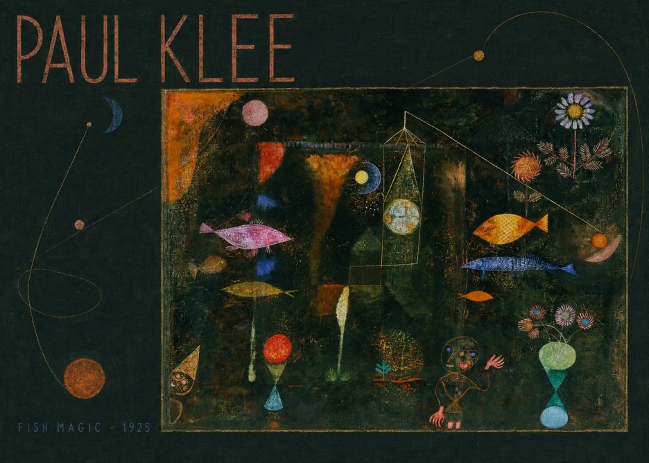 Paul Klee Fish Magic II No5 - Affiche