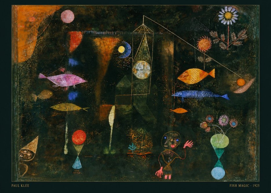 Paul Klee Fish Magic II No6 - Affiche