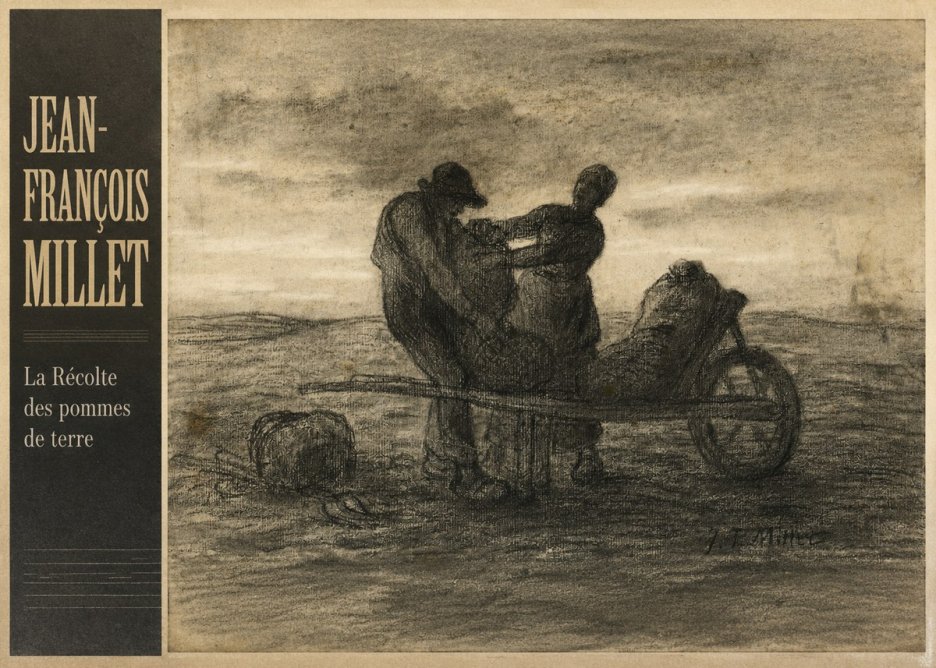 Jean-François Millet La Récolte Des Pommes De Terre No2 - Affiche