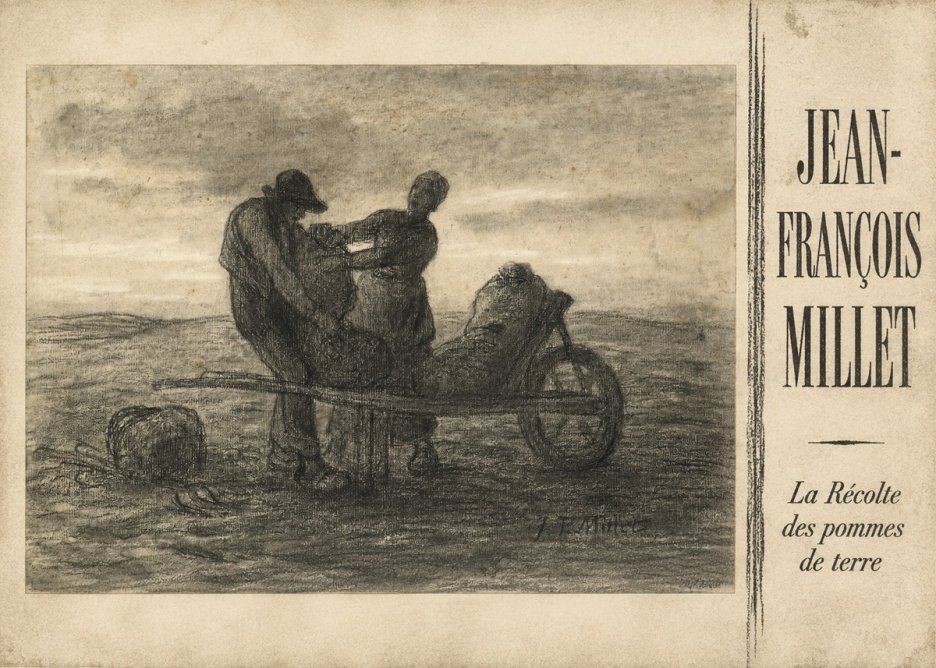 Jean-François Millet La Récolte Des Pommes De Terre No5 - Affiche
