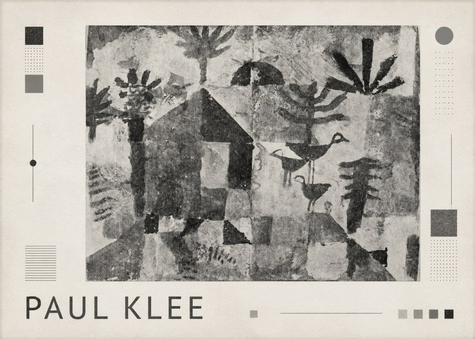 Paul Klee The Niesen No3 - Affiche