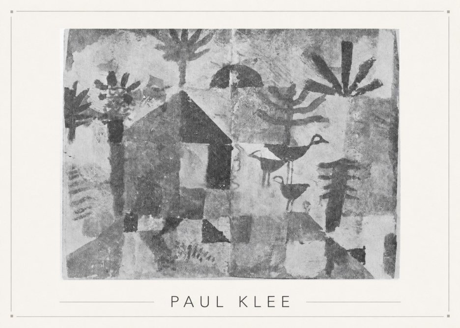 Paul Klee The Niesen No4 - Affiche