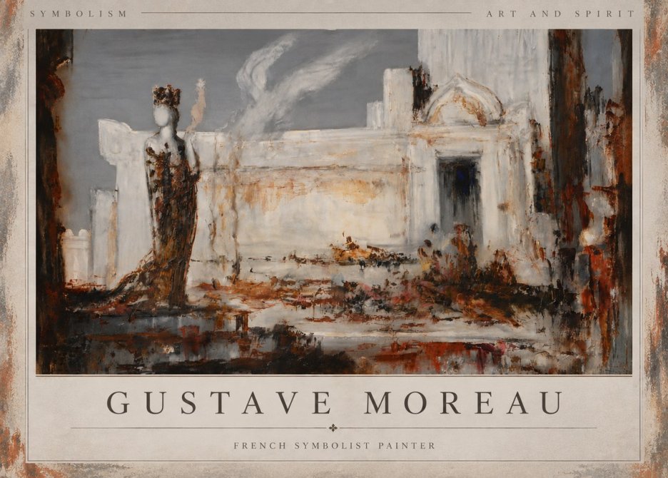 Gustave Moreau Untitled I No4 - Affiche
