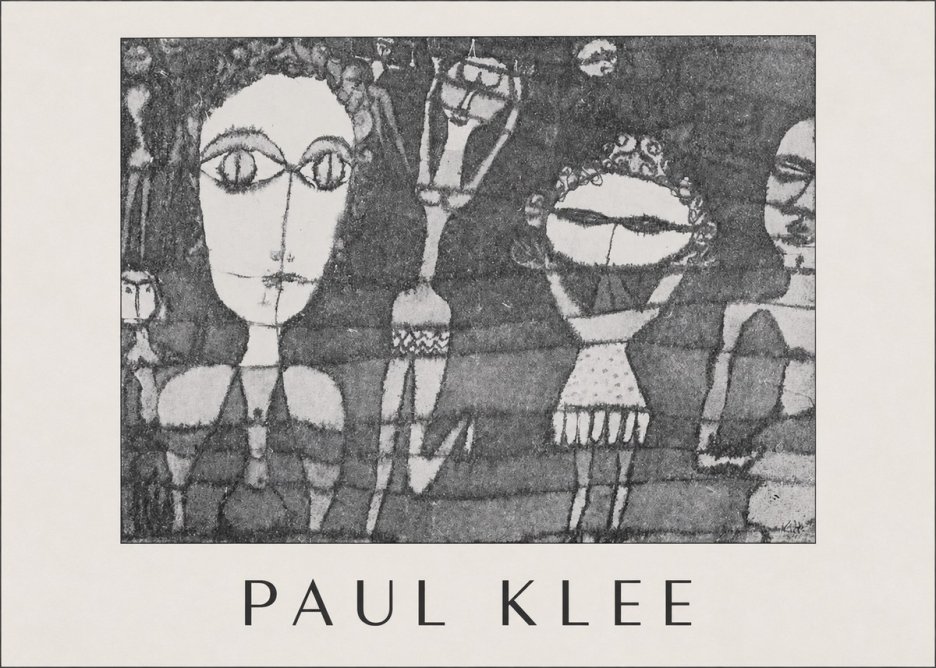 Paul Klee Specter of a Genius No1 - Affiche