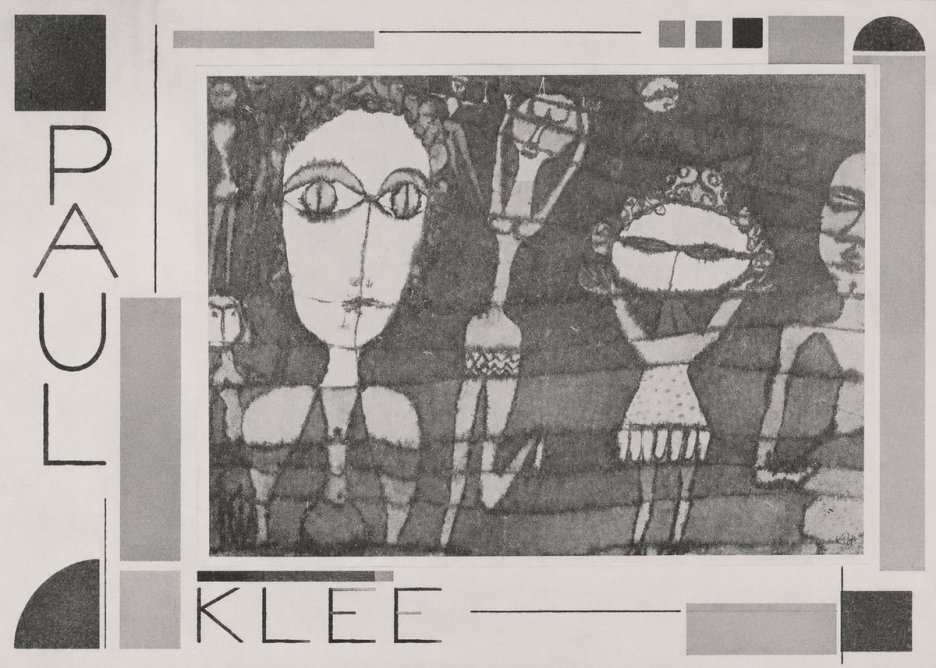 Paul Klee Specter of a Genius No2 - Affiche