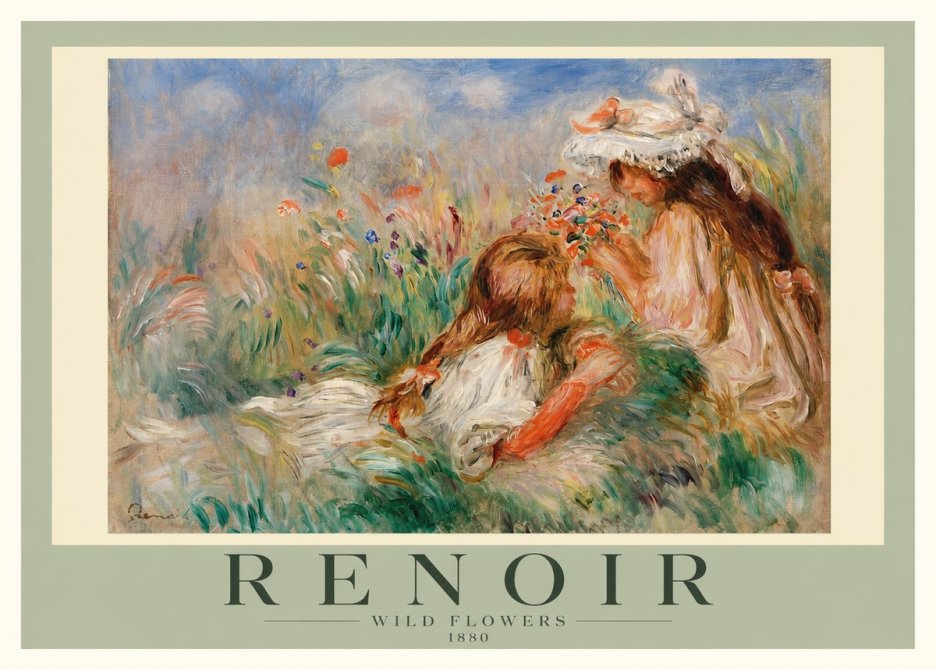 Renoir Wild Flowers No2 - Affiche