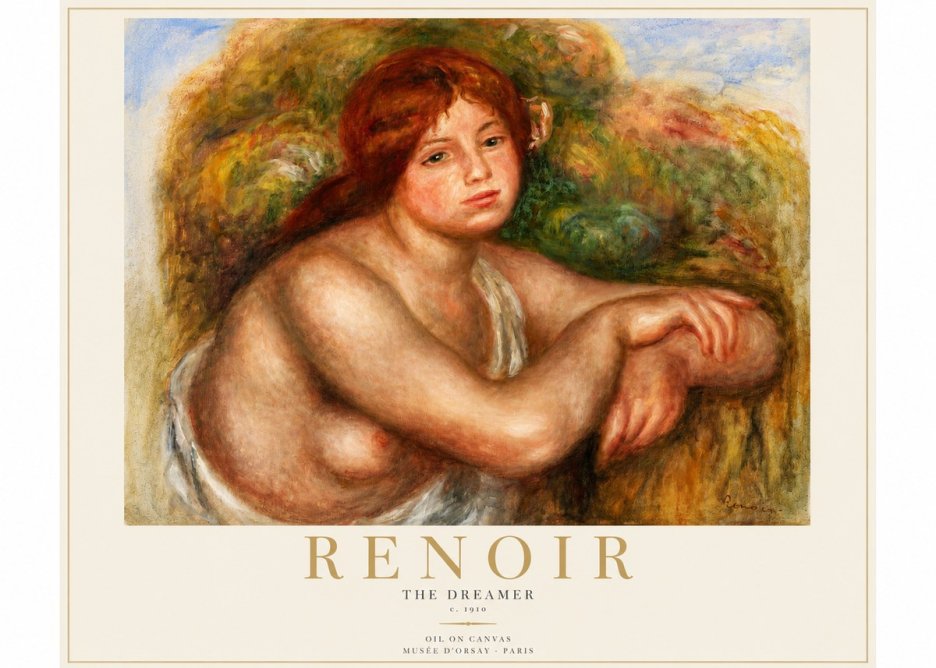 Renoir The Dreamer No2 - Affiche