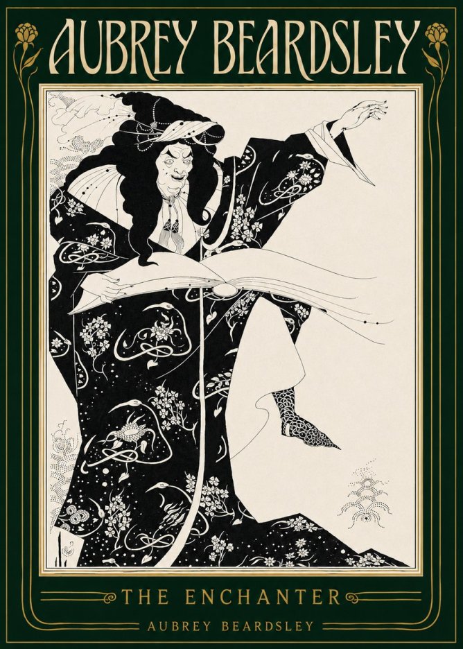 Aubrey Beardsley The Rehearsal No5 - Affiche