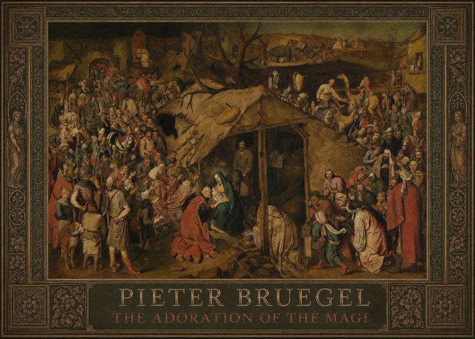 Pieter Bruegel The Adoration of the Magi No1 - Affiche