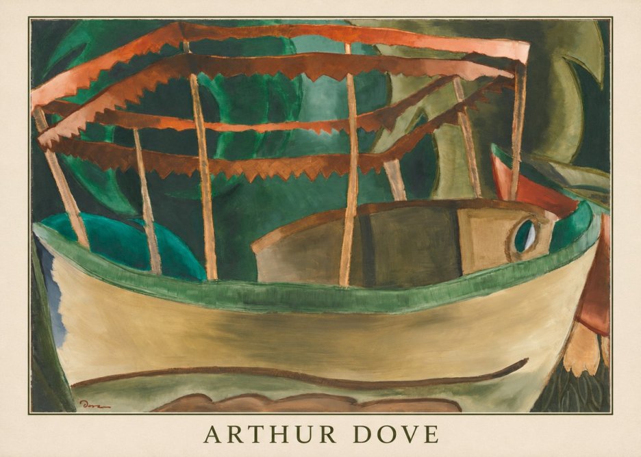 Arthur Dove Ferry Boat No4 - Affiche