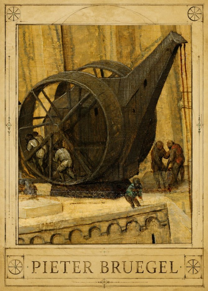 Pieter Bruegel The Crane No1 - Affiche