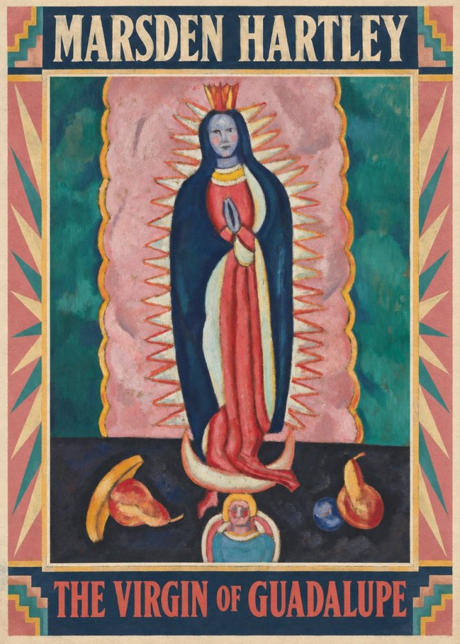 Marsden Hartley The Virgin of Guadalupe No3 - Affiche