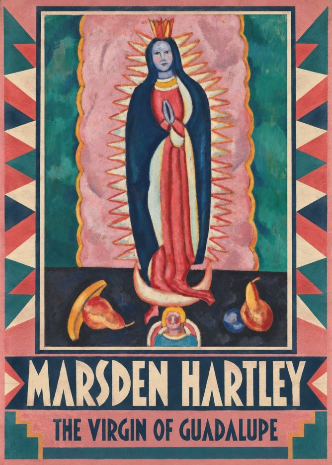 Marsden Hartley The Virgin of Guadalupe No6 - Affiche