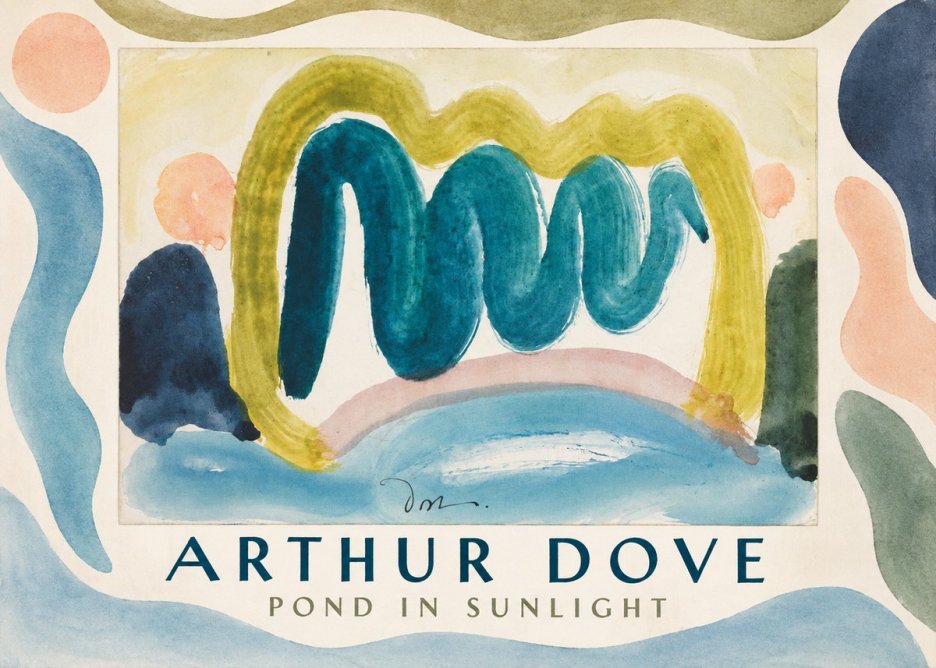 Arthur Dove Pond in Sunlight No1 - Affiche
