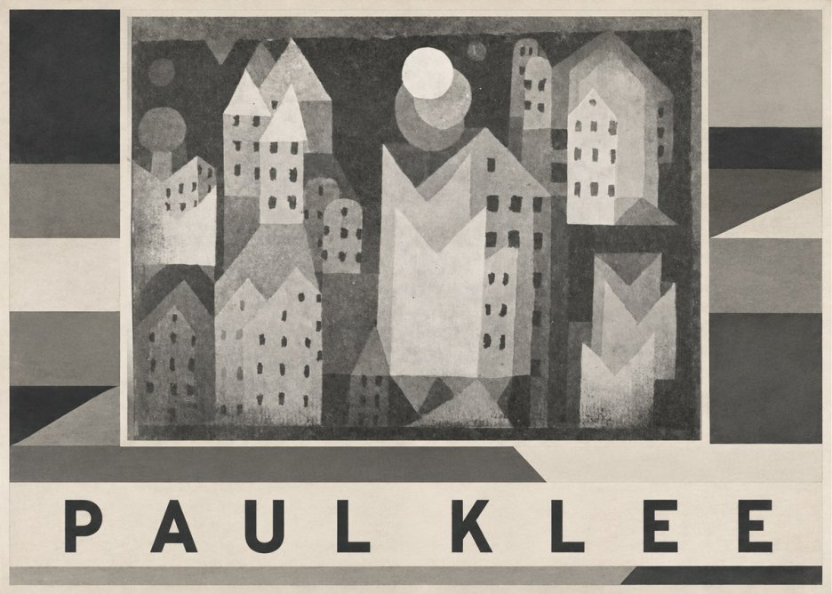 Paul Klee City of Churches No3 - Affiche