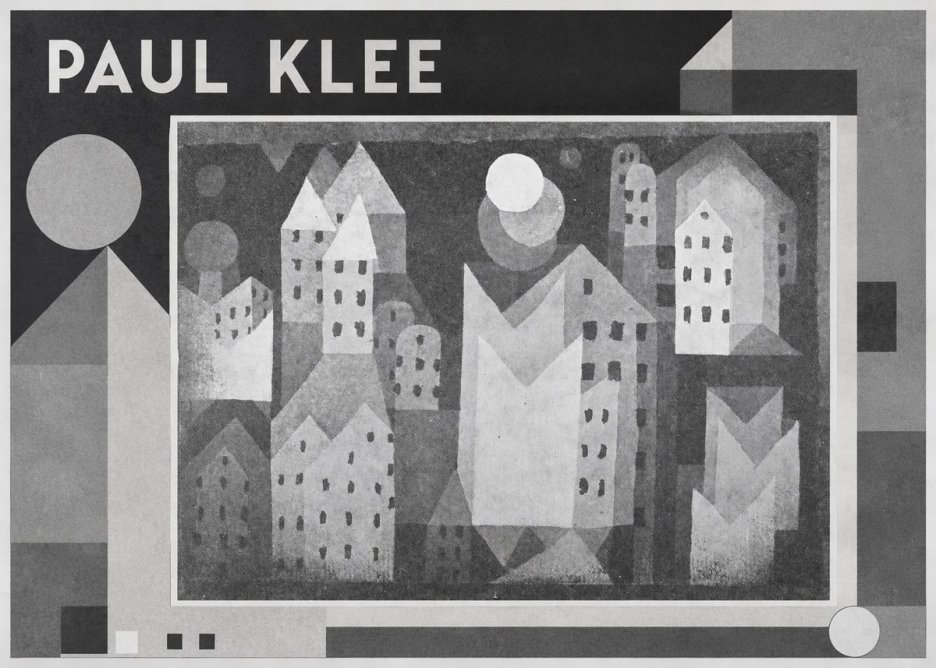 Paul Klee City of Churches No4 - Affiche