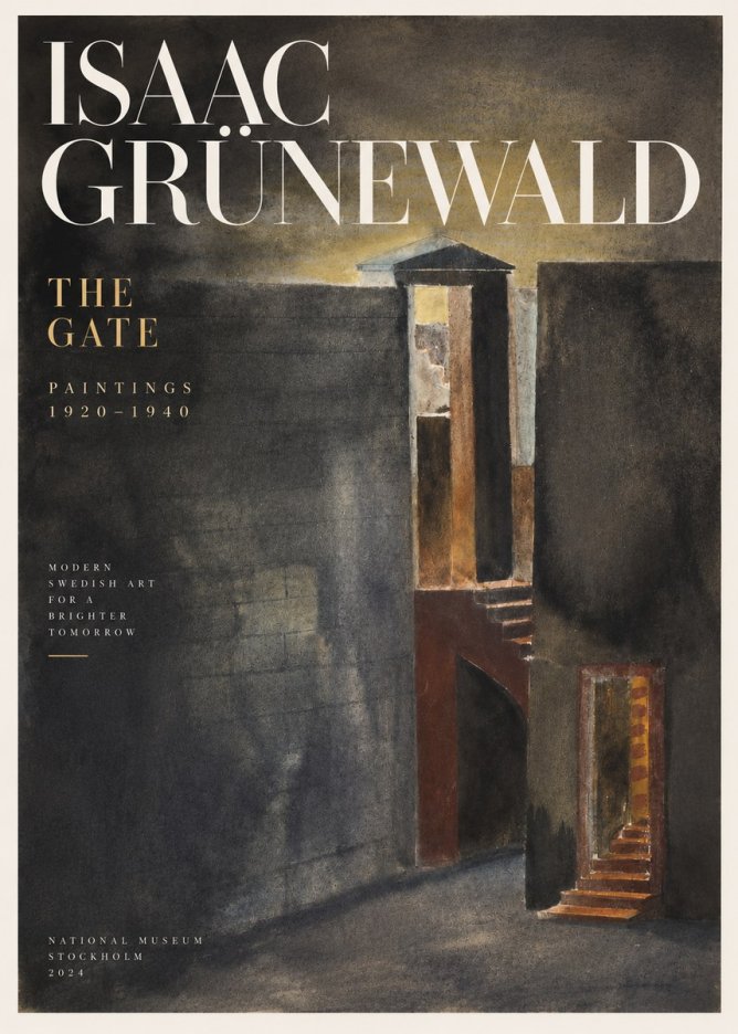 Isaac Grünewald Architectural Fantasy No3 - Affiche