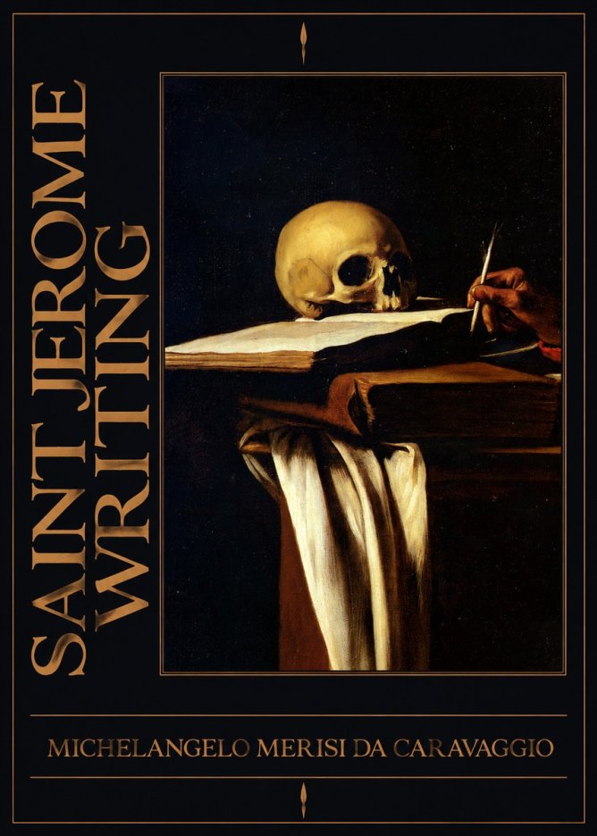 Michelangelo Merisi da Caravaggio Saint Jerome Writing III No4 - Affiche