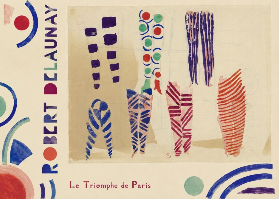 Robert Delaunay Le Triomphe De Paris IV No2 - Affiche