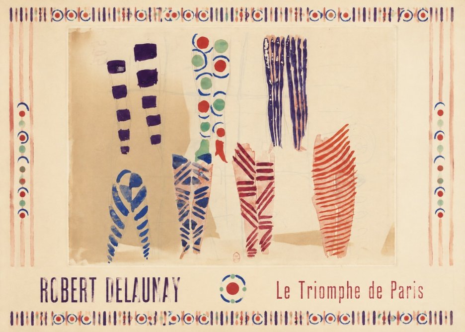 Robert Delaunay Le Triomphe De Paris IV No4 - Affiche