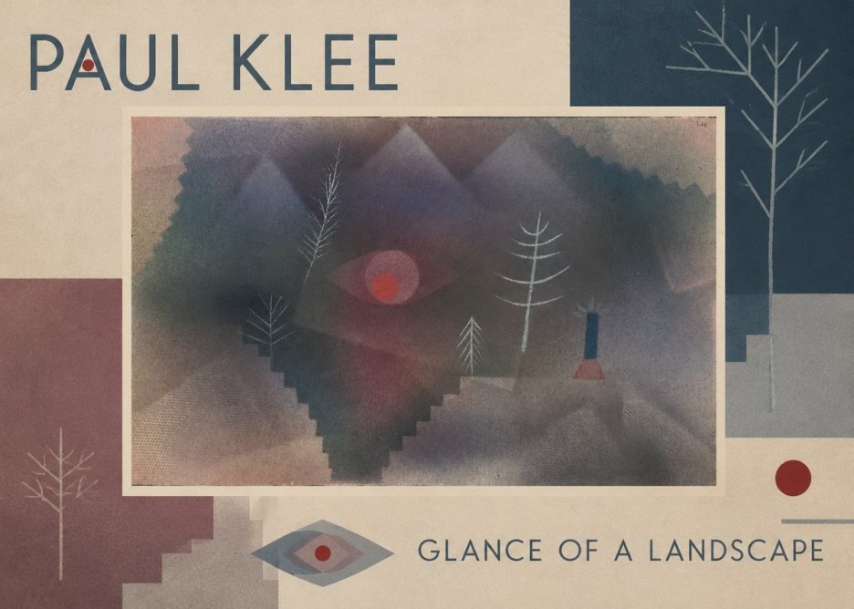 Paul Klee Glance of a Landscape No2 - Affiche