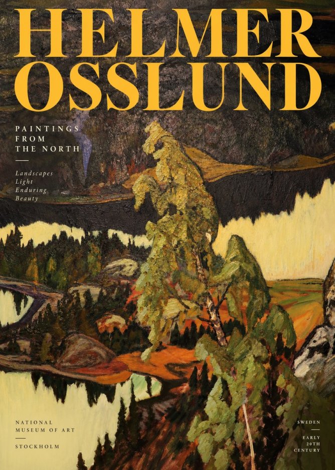 Helmer Osslund Northern Landscape No4 - Affiche