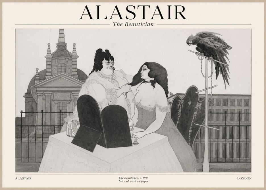 Alastair The Beautician No1 - Affiche