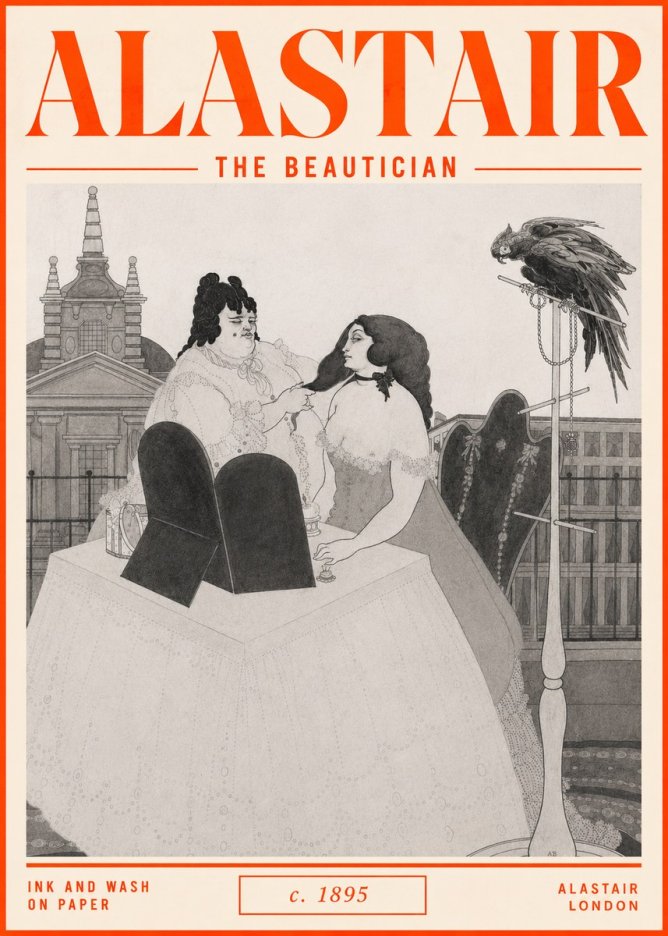 Alastair The Beautician No2 - Affiche