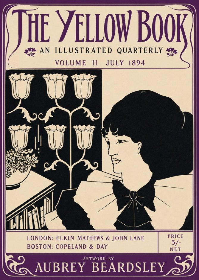Aubrey Beardsley The Yellow Book - Volume Ii July 1894 No3 - Affiche
