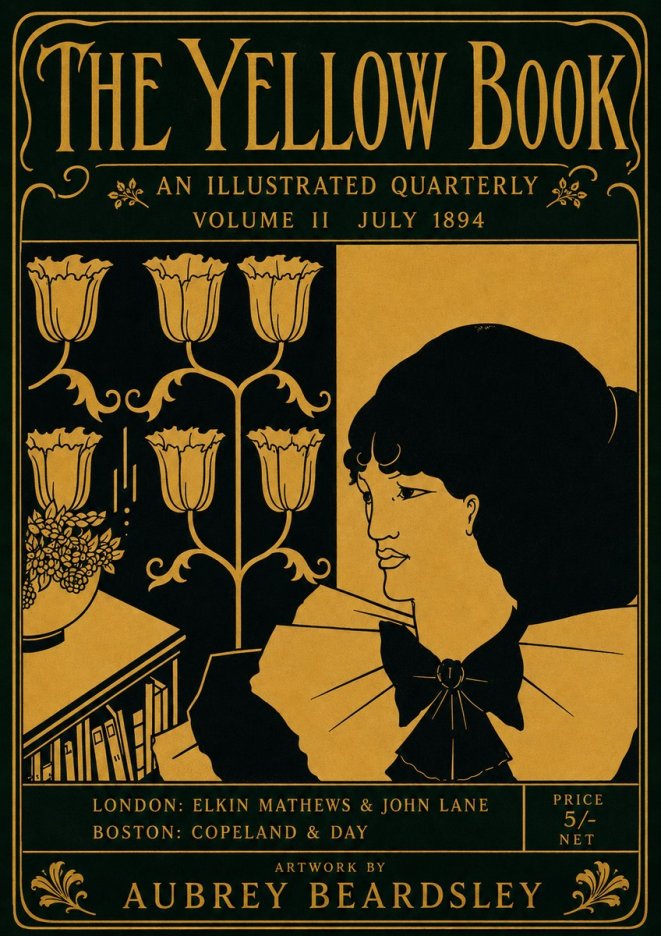 Aubrey Beardsley The Yellow Book - Volume Ii July 1894 No4 - Affiche