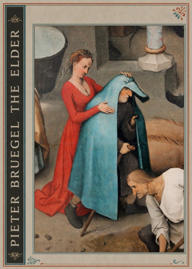 Pieter Bruegel The Blind Leading the Blind II No2 - Affiche