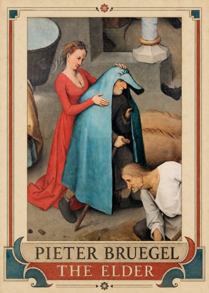 Pieter Bruegel The Blind Leading the Blind II No5 - Affiche