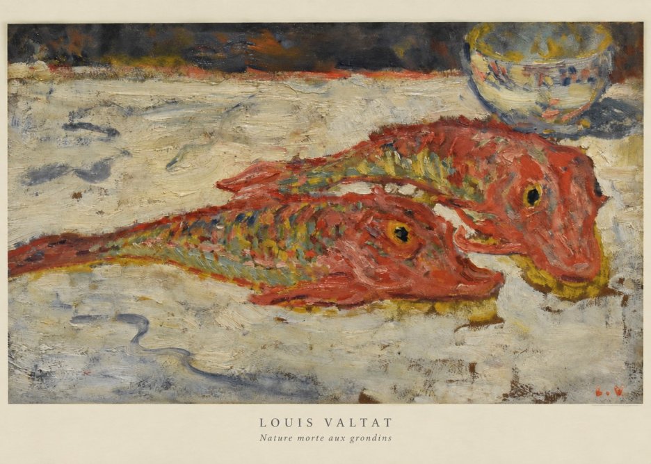 Louis Valtat Nature Morte Aux Grondins No6 - Affiche