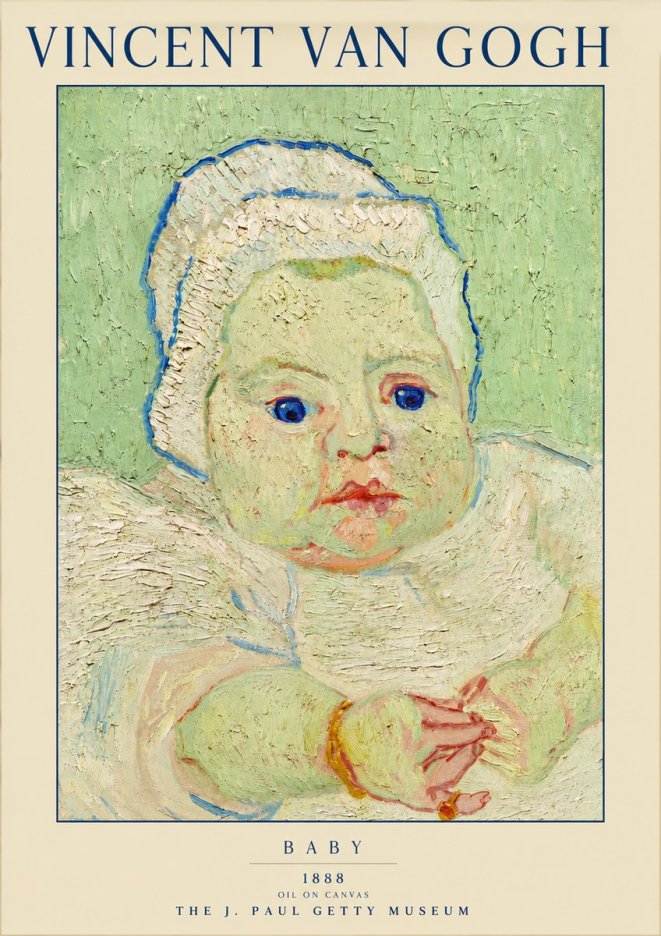 Van Gogh Baby No3 - Affiche