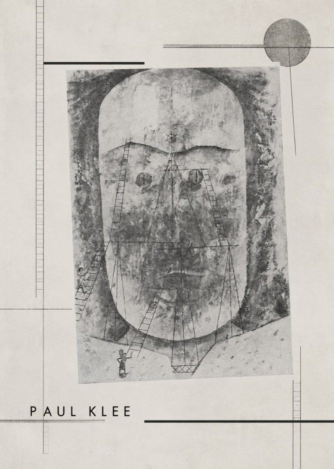 Paul Klee Monument in the Fertile Land No4 - Affiche