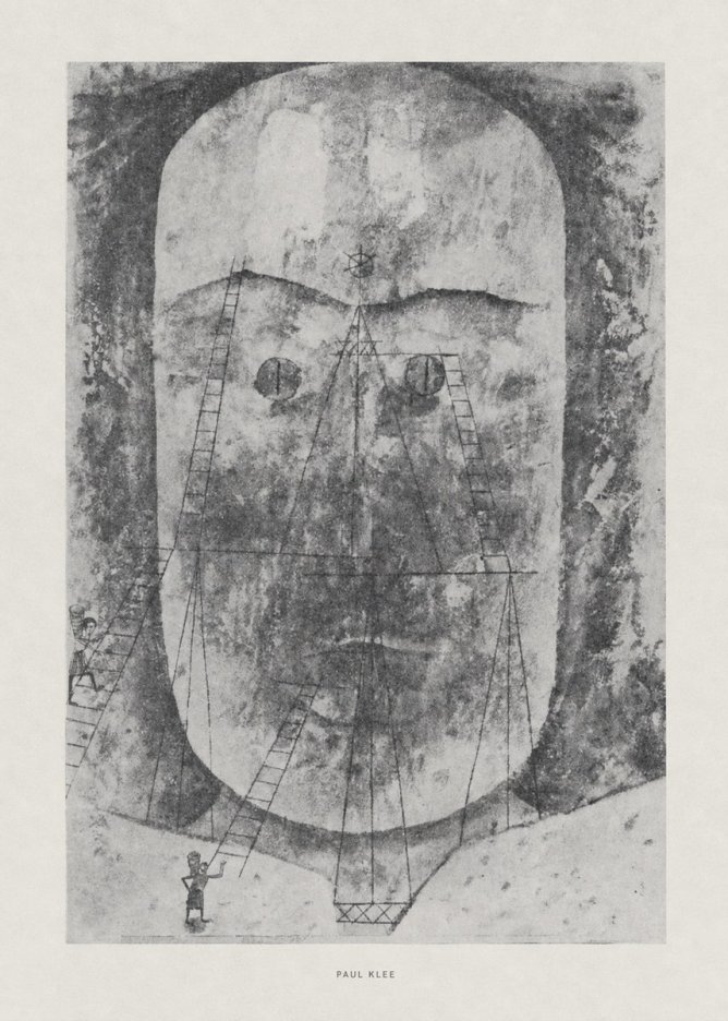Paul Klee Monument in the Fertile Land No6 - Affiche