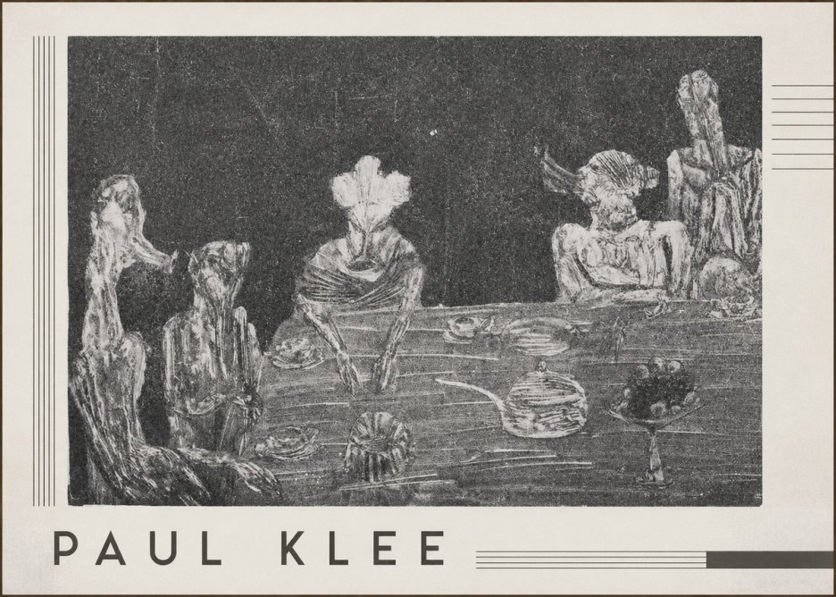 Paul Klee Die Mahlzeit No3 - Affiche