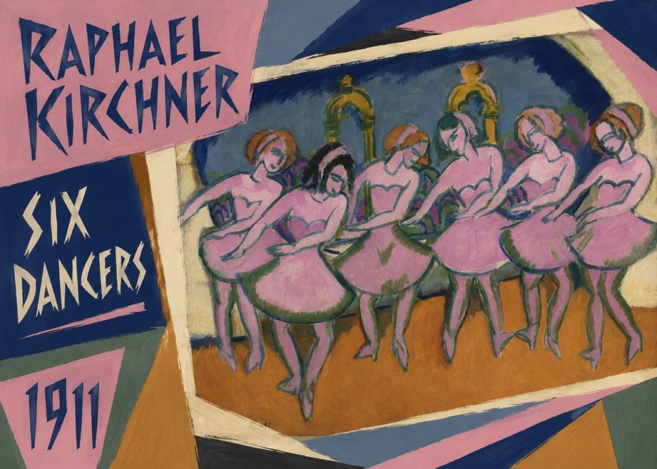 Raphael Kirchner Six Dancers No3 - Affiche