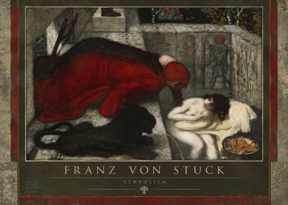Franz von Stuck Salome No5 - Affiche