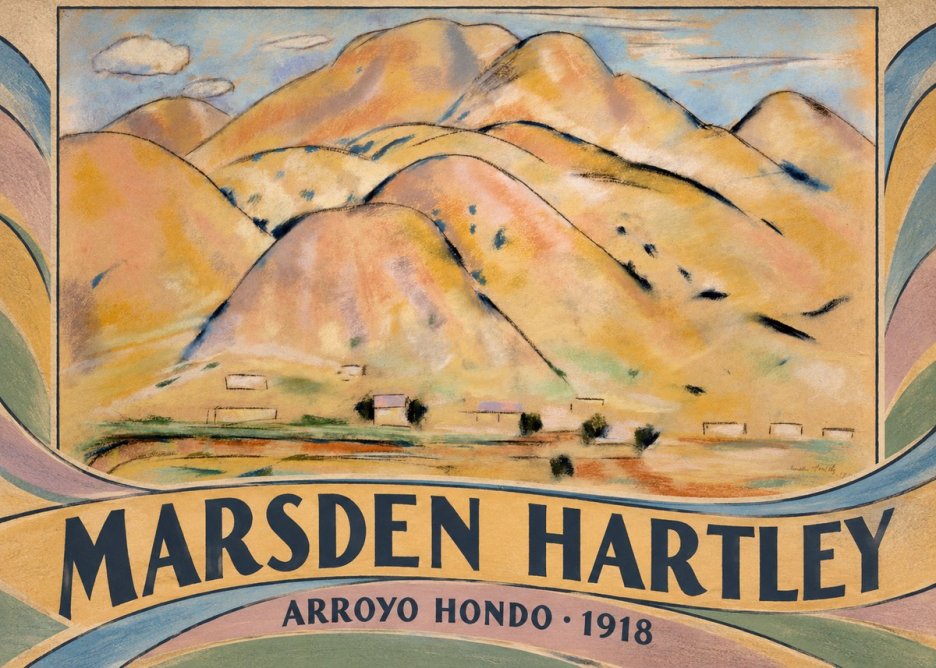 Marsden Hartley Arroyo Hondo No3 - Affiche
