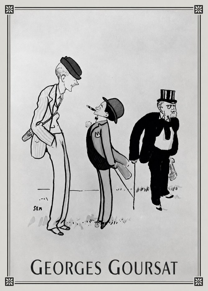 Georges Goursat Georges Goursat V No1 - Affiche