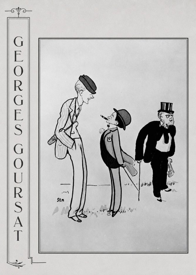 Georges Goursat Georges Goursat V No2 - Affiche