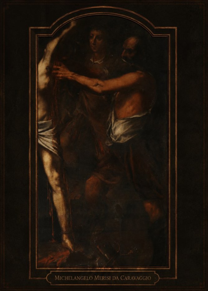Michelangelo Merisi da Caravaggio The Martyrdom of Saint Peter No3 - Affiche