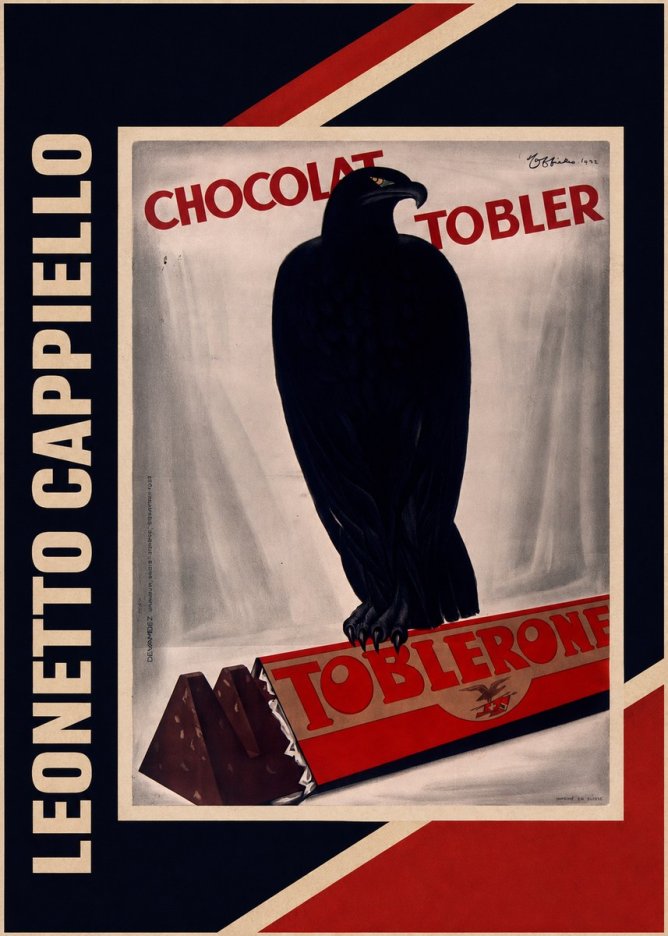 Leonetto Cappiello Chocolat Tobler No2 - Affiche