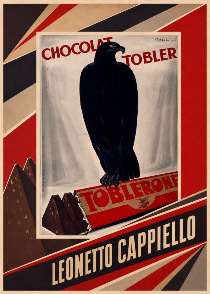 Leonetto Cappiello Chocolat Tobler No6 - Affiche