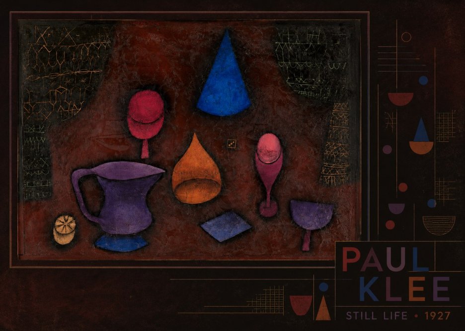Paul Klee Still Life No4 - Affiche