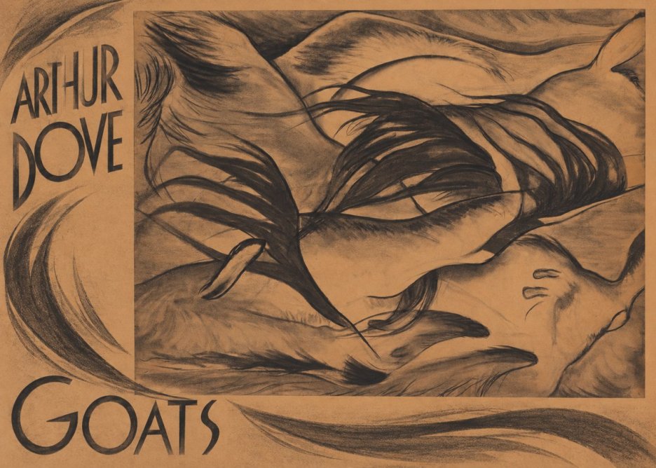 Arthur Dove Goats No2 - Affiche